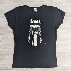 JTHM Vintage Printed Bella Canvas Tee in Juniors Size L